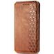 Чехол Deexe Rhombus Wallet для Nokia C32 - Brown (327416Z). Фото 5 из 7