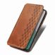 Чехол Deexe Rhombus Wallet для Nokia C32 - Brown (327416Z). Фото 4 из 7
