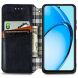 Чехол Deexe Rhombus Wallet для OPPO A60 - Black (357423B). Фото 2 из 9