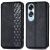Чехол Deexe Rhombus Wallet для OPPO A60 - Black: фото 1 из 9
