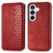 Чохол Deexe Rhombus Wallet для Samsung Galaxy A57 (A576) - Red (406141R)