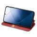 Чехол Deexe Rhombus Wallet для Xiaomi 14T - Red (365702R). Фото 3 из 6