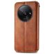 Чехол Deexe Rhombus Wallet для Xiaomi Redmi A3 - Brown (349259Z). Фото 6 из 10