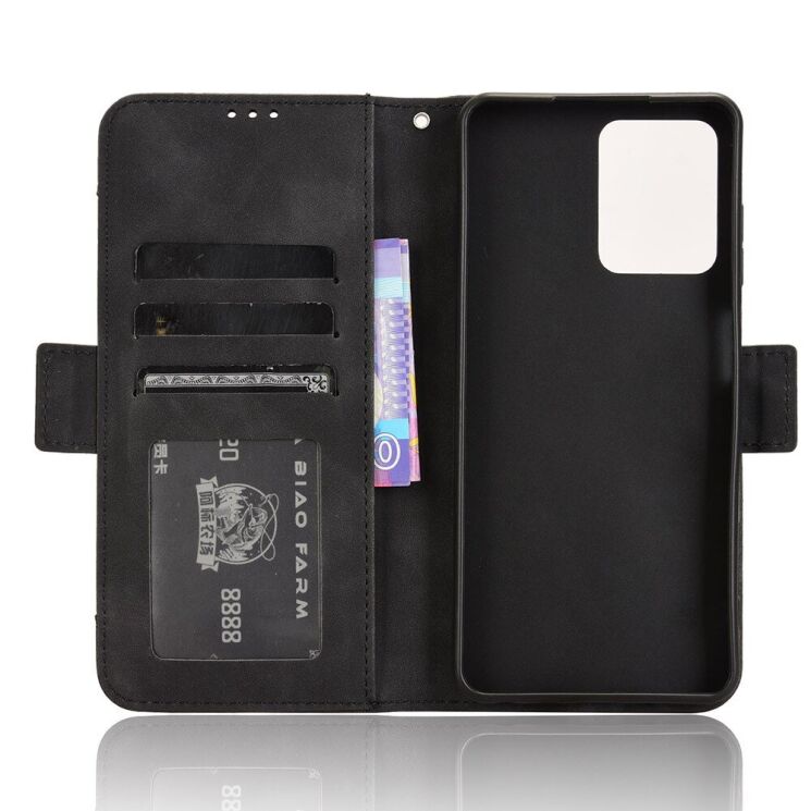 Чехол Deexe Wallet Stand для HMD Pulse / Pulse Pro / Pulse Plus - Black: фото 5 из 7