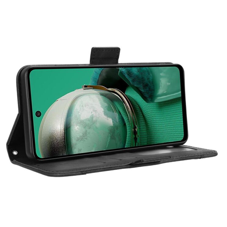 Чехол Deexe Wallet Stand для HMD Pulse / Pulse Pro / Pulse Plus - Black: фото 4 из 7