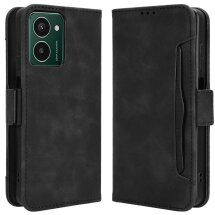 Чехол Deexe Wallet Stand для HMD Pulse / Pulse Pro / Pulse Plus - Black: фото 1 из 7