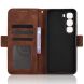 Чохол Deexe Wallet Stand для Infinix Hot 60 Pro - Brown (388007Z). Фото 4 з 15