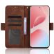 Чохол Deexe Wallet Stand для Infinix Hot 60 Pro - Brown (388007Z). Фото 5 з 15