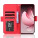 Чехол Deexe Wallet Stand для OPPO Reno 13 Pro 5G - Red (376702R). Фото 3 из 7