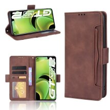 Чохол Deexe Wallet Stand для Realme GT Neo 2 / GT Neo 3T - Brown: фото 1 з 9