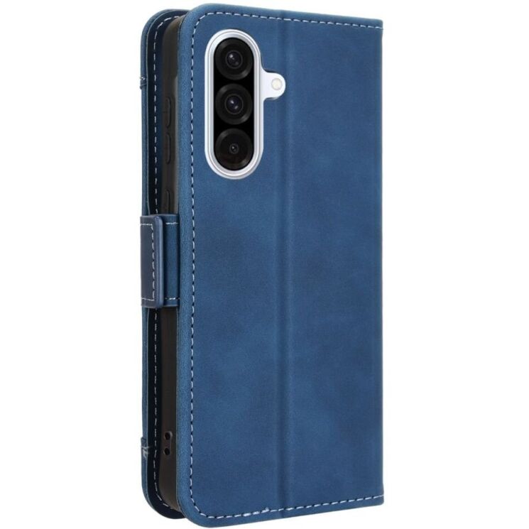 Чехол Deexe Wallet Stand для Samsung Galaxy A56 (A566) - Blue: фото 7 из 7