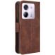 Чехол Deexe Wallet Stand для Xiaomi Poco M7 Pro - Brown (374410Z). Фото 7 из 7