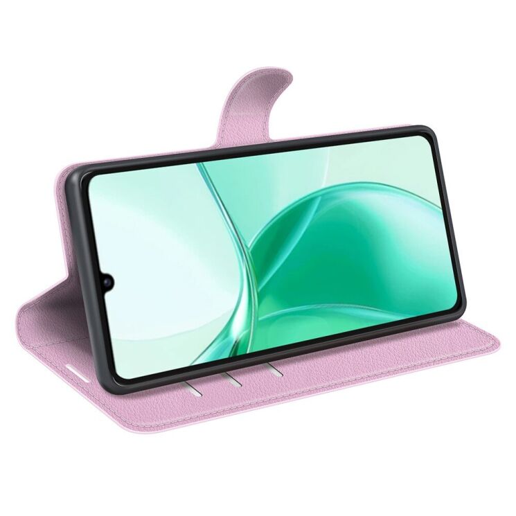 Чехол-книжка Deexe Book Type для ZTE Blade A35 - Pink: фото 3 из 9