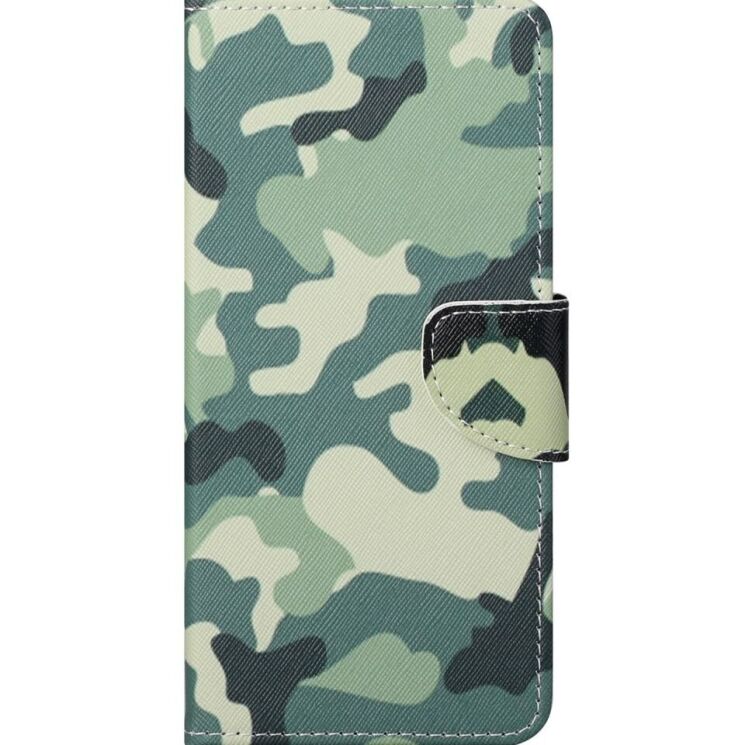 Чехол-книжка Deexe Color Wallet для Motorola Moto E20 / E40 - Camouflage: фото 2 из 7