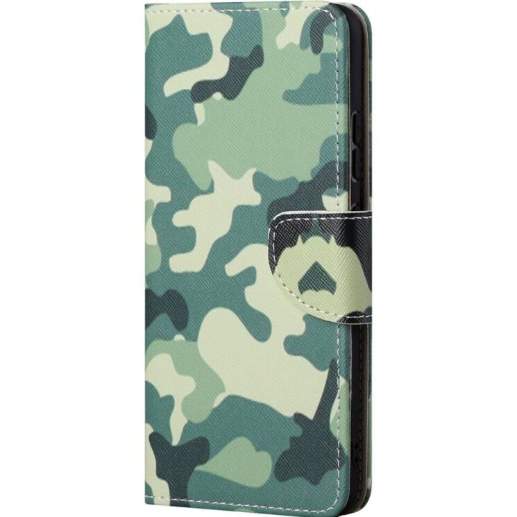 Чехол-книжка Deexe Color Wallet для Motorola Moto E20 / E40 - Camouflage: фото 4 из 7