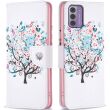 Чохол-книжка Deexe Color Wallet для Nokia G42 - Flower Tree (332703H)