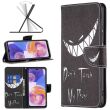 Чехол-книжка Deexe Color Wallet для Samsung Galaxy M33 (M336) - Don't Touch My Phone (297819B)