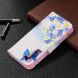 Чехол-книжка Deexe Color Wallet для Samsung Galaxy S22 (S901) - Butterfly and Flowers (296354D). Фото 5 из 8