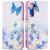 Чехол-книжка Deexe Color Wallet для Samsung Galaxy S22 (S901) - Butterfly and Flowers: фото 1 из 8