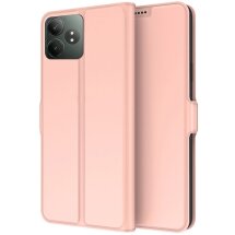 Чехол-книжка Deexe Faro Wallet для Realme GT Neo 6 SE / GT 6T - Rose Gold: фото 1 из 7