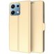 Чохол-книжка Deexe Faro Wallet для Xiaomi Redmi Note 14S - Gold (375924F). Фото 1 з 6