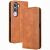 Чохол-книжка Deexe Retro Style для Realme C100i - Brown: фото 1 з 19
