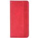 Чехол-книжка Deexe Retro Style для Samsung Galaxy S26 FE - Red (412779R). Фото 4 из 19