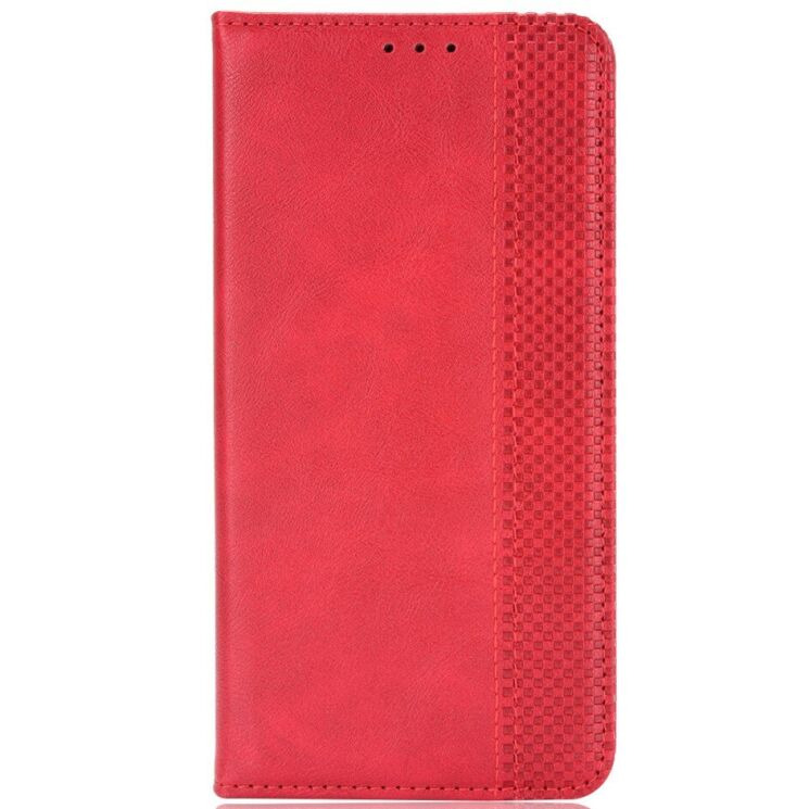Чехол-книжка Deexe Retro Style для Samsung Galaxy S26 FE - Red (412779R) Чехол-книжка Deexe Retro Style для Samsung Galaxy S26 FE - Red: фото 4 из 19
