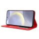 Чехол-книжка Deexe Retro Style для Samsung Galaxy S26 FE - Red (412779R). Фото 7 из 19