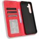 Чехол-книжка Deexe Retro Style для Samsung Galaxy S26 FE - Red (412779R). Фото 5 из 19