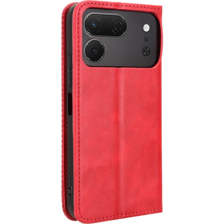 Чохол-книжка Deexe Retro Style для TECNO Spark 50 Pro - Red (269803R) Чохол-книжка Deexe Retro Style для TECNO Spark 50 Pro - Red: фото 8 з 20