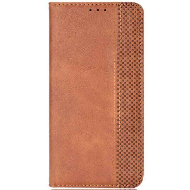 Чохол-книжка Deexe Retro Style для Xiaomi Poco X8 - Brown: фото 3 з 18