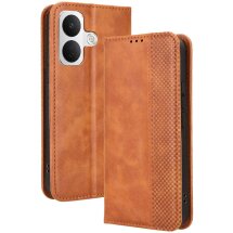 Чохол-книжка Deexe Retro Style для Xiaomi Poco X8 - Brown: фото 1 з 18