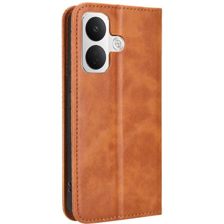 Чохол-книжка Deexe Retro Style для Xiaomi Poco X8 - Brown: фото 7 з 18