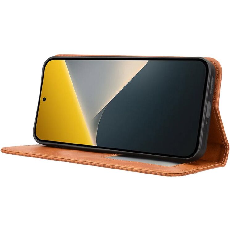 Чохол-книжка Deexe Retro Style для Xiaomi Poco X8 - Brown: фото 6 з 18