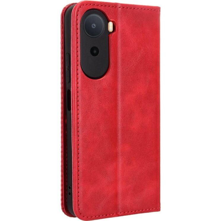 Чехол-книжка Deexe Retro Style для Xiaomi Redmi A7 Pro - Red: фото 6 из 18