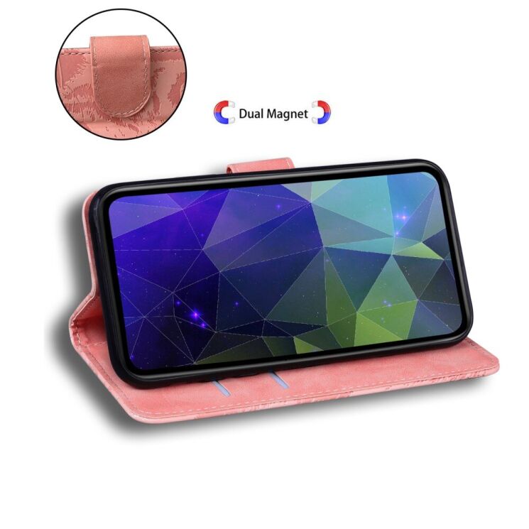 Чехол-книжка Deexe Tiger для Samsung Galaxy M35 (M356) - Pink: фото 7 из 7