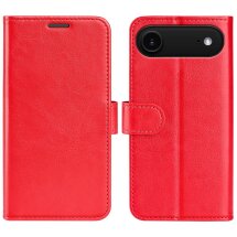 Чохол-книжка Deexe Wallet Style для Apple iPhone 17 Air - Red: фото 1 з 10