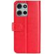 Чехол-книжка Deexe Wallet Style для Motorola Moto G75 - Red (367814R). Фото 5 из 8