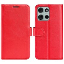 Чехол-книжка Deexe Wallet Style для Motorola Moto G75 - Red: фото 1 из 8