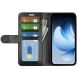 Чехол-книжка Deexe Wallet Style для OPPO Reno 13 5G - Black (376520B). Фото 2 из 9