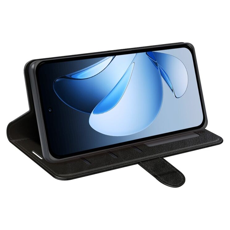 Чехол-книжка Deexe Wallet Style для OPPO Reno 13 5G - Black: фото 3 из 9