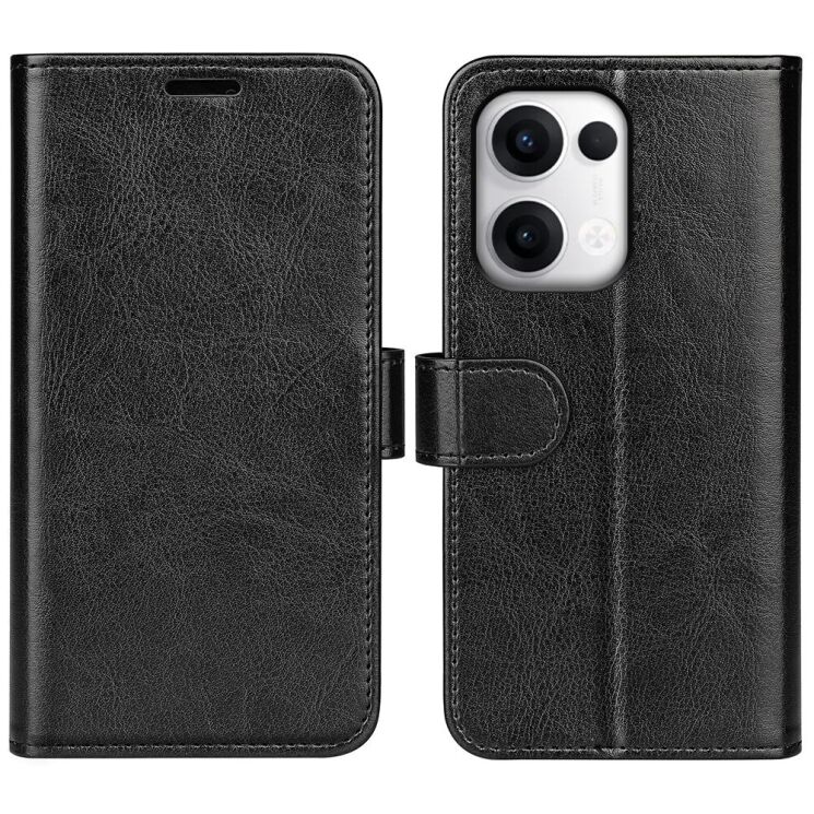 Чехол-книжка Deexe Wallet Style для OPPO Reno 13 5G - Black: фото 1 из 9
