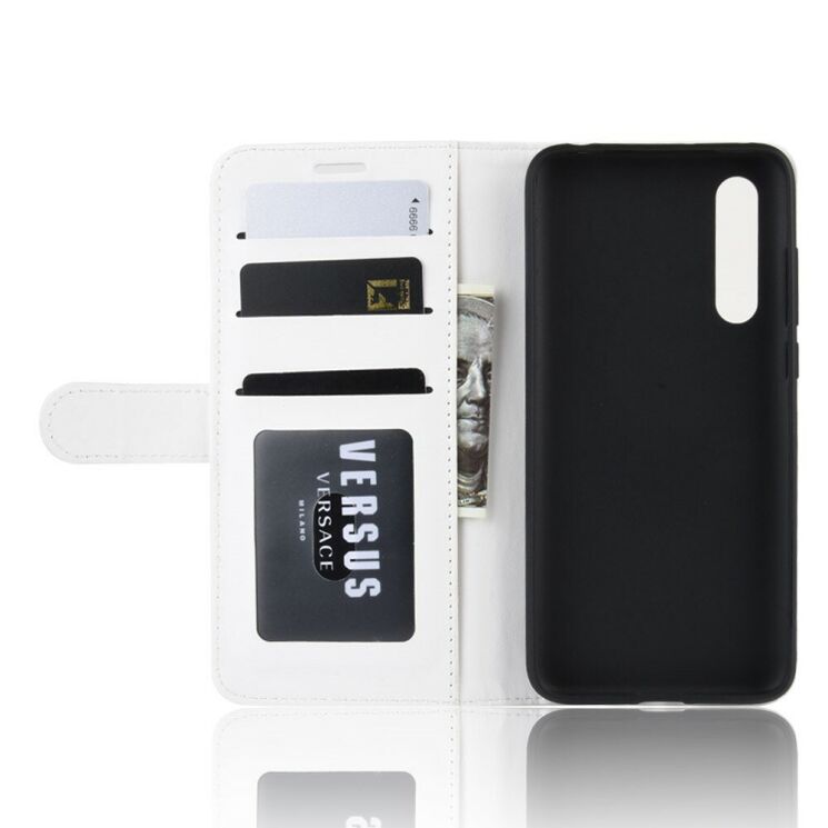 Класичний чохол-книжка Deexe Wallet Style для Xiaomi Mi CC9 / Mi 9 Lite - White: фото 5 з 8