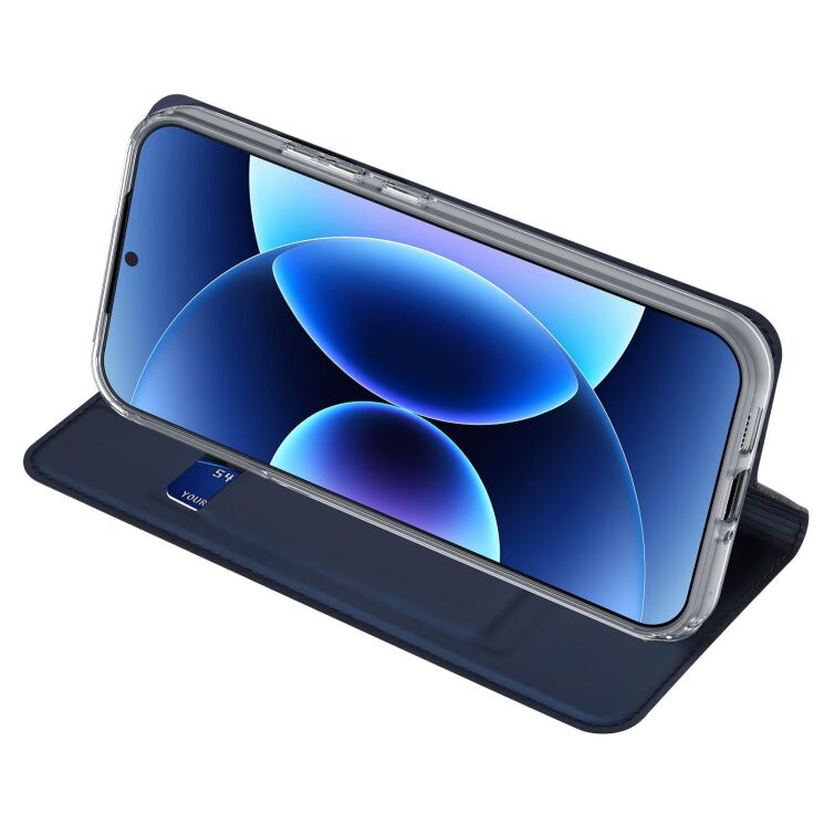Чехол-книжка DUX DUCIS Skin Pro для Xiaomi 17 Pro - Blue: фото 3 из 12