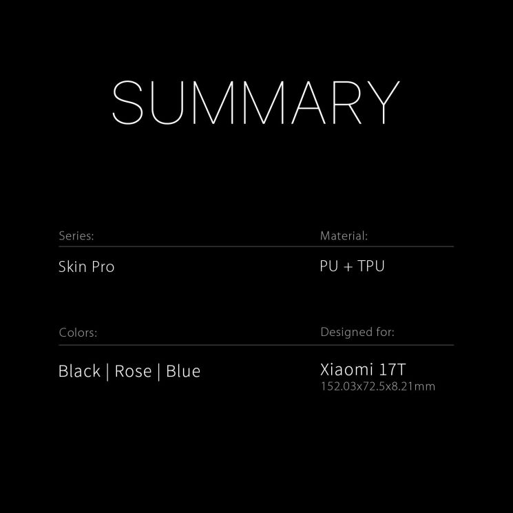 Чехол-книжка DUX DUCIS Skin Pro для Xiaomi 17T - Pink (408804P) Чехол-книжка DUX DUCIS Skin Pro для Xiaomi 17T - Pink: фото 12 из 12