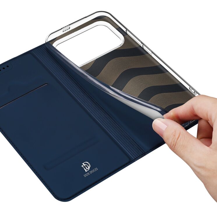 Чехол-книжка DUX DUCIS Skin Pro для Xiaomi Poco F9 Ultra - Black (430146B) Чехол-книжка DUX DUCIS Skin Pro для Xiaomi Poco F9 Ultra - Black: фото 8 из 10