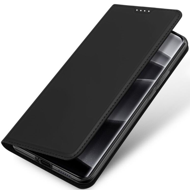 Чехол-книжка DUX DUCIS Skin Pro для Xiaomi Redmi Note 14 Pro 5G / Poco X7 - Black: фото 3 из 9