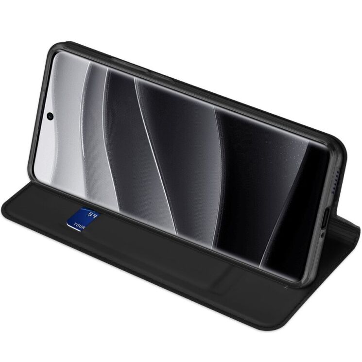 Чехол-книжка DUX DUCIS Skin Pro для Xiaomi Redmi Note 14 Pro 5G / Poco X7 - Black: фото 4 из 9
