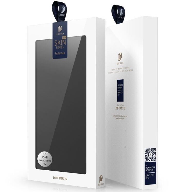Чехол-книжка DUX DUCIS Skin Pro для Xiaomi Redmi Note 14 Pro 5G / Poco X7 - Black: фото 9 из 9